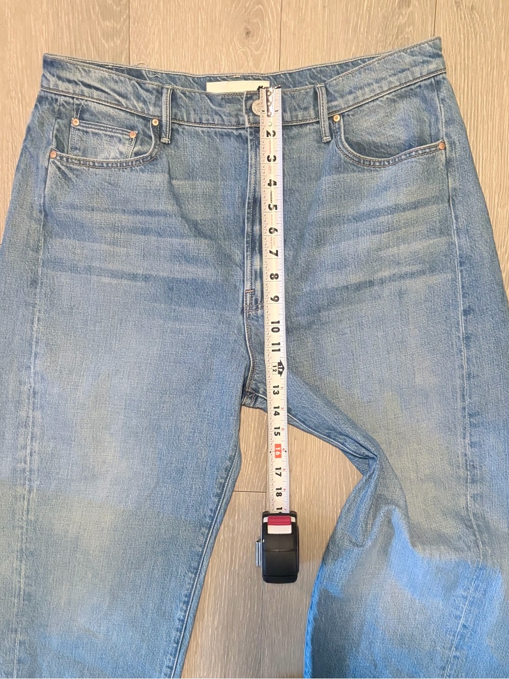 Mother Half Pipe Ankle High Rise Cuff - Picture 7 of 17
